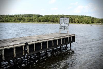 pier going to a boat ramp