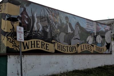 mural in downtown Osceola