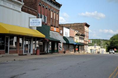 old buildings in downtown